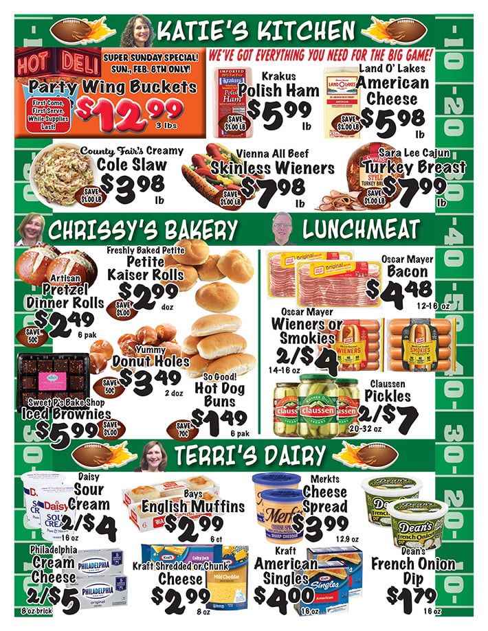 Weekly Specials