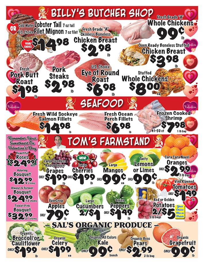 Weekly Specials