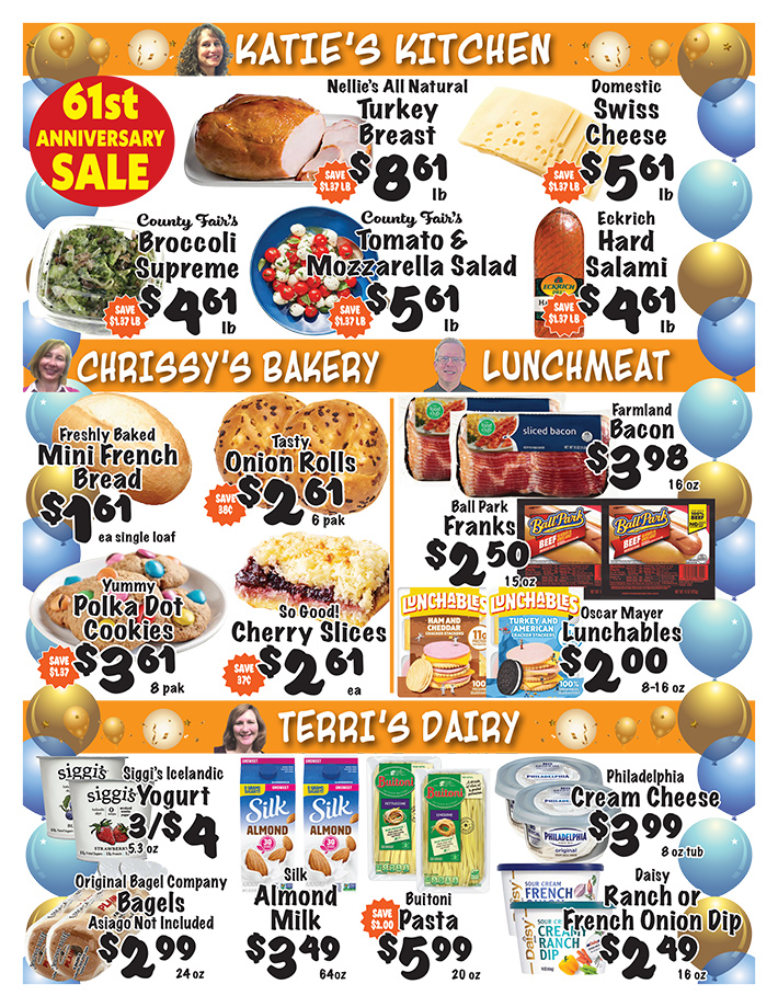 Weekly Specials