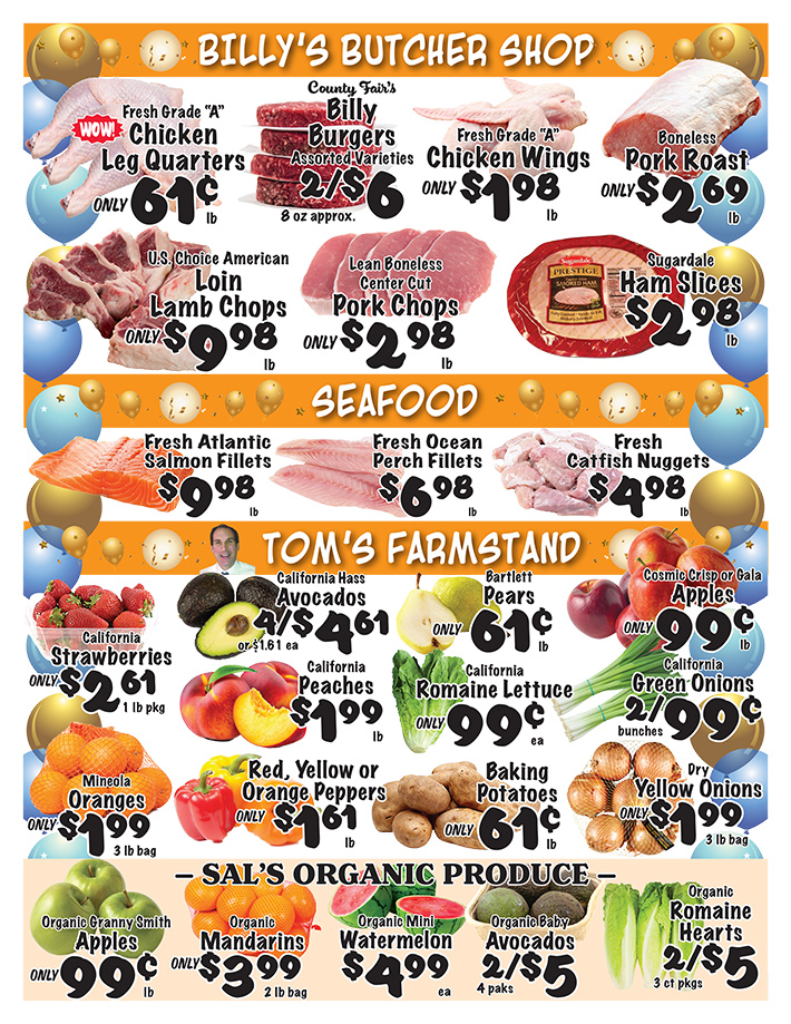 Weekly Specials