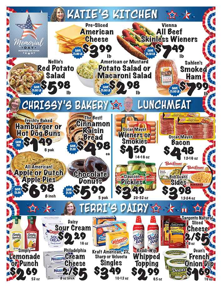 Weekly Specials