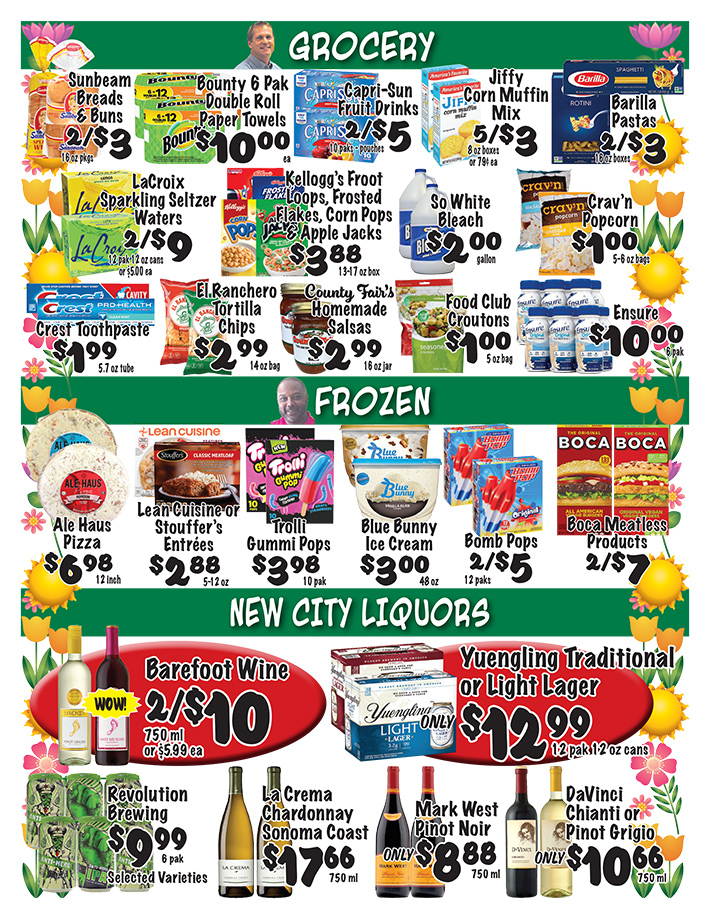 Weekly Specials