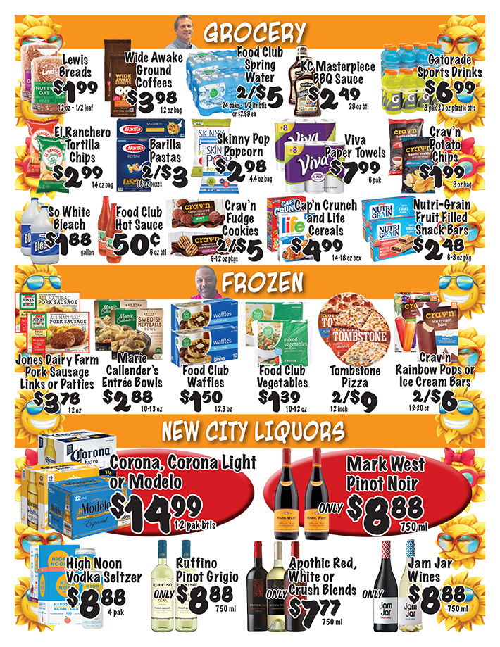 Weekly Specials