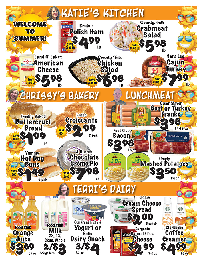 Weekly Specials