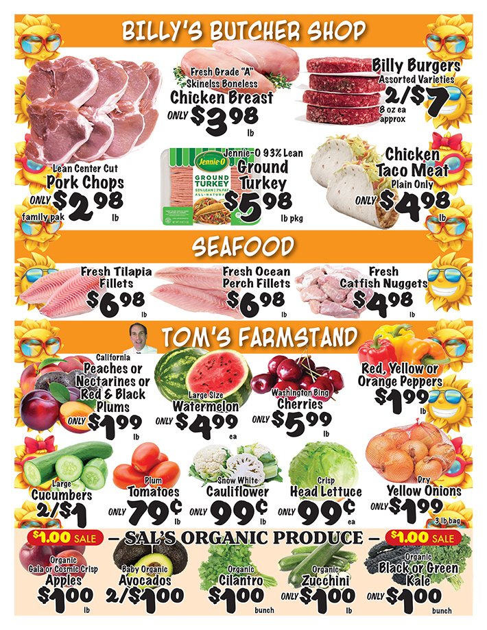 Weekly Specials