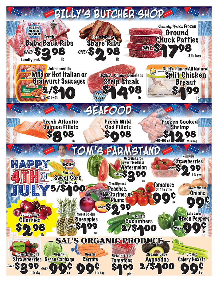Weekly Specials