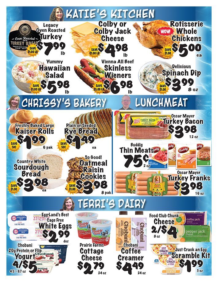 Weekly Specials