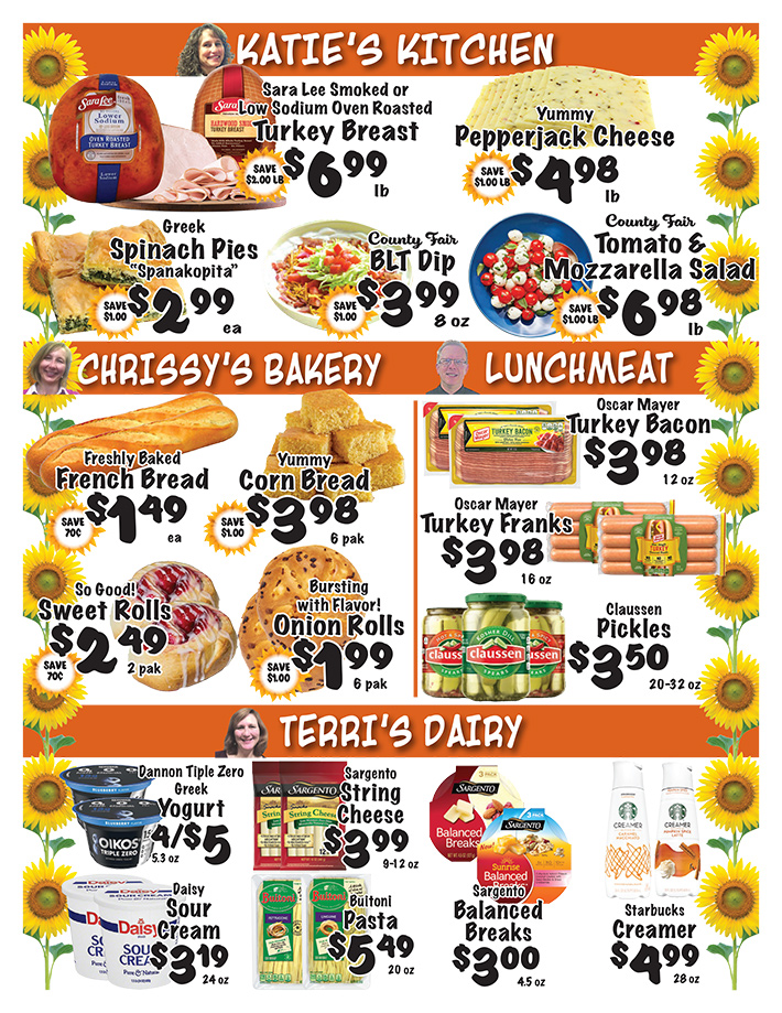 Weekly Specials