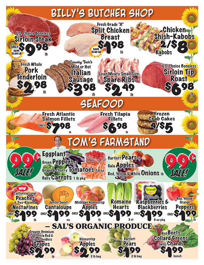 Weekly Specials
