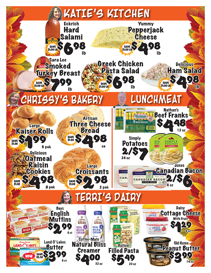 Weekly Specials
