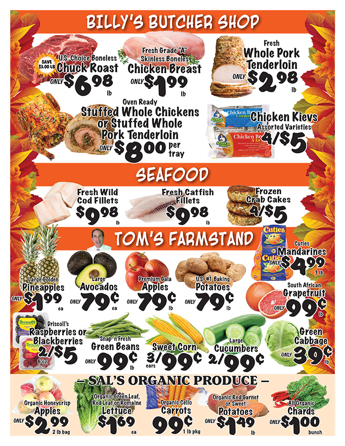 Weekly Specials