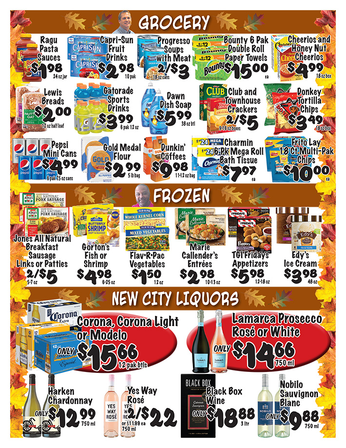 Weekly Specials