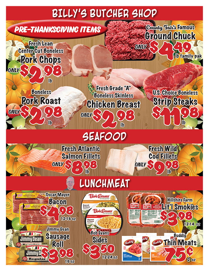 Weekly Specials