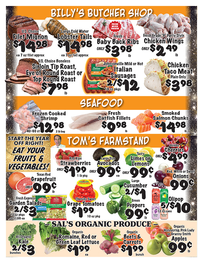 Weekly Specials