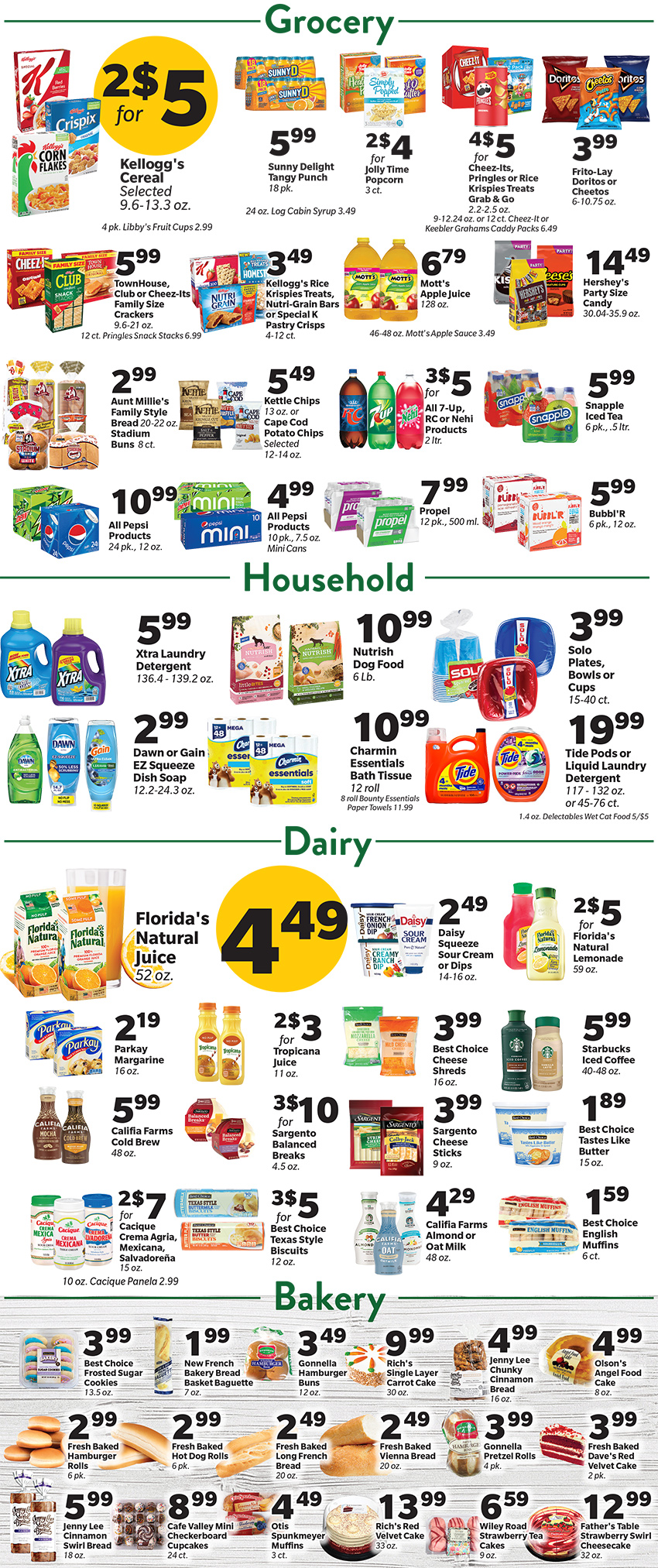 Weekly Specials