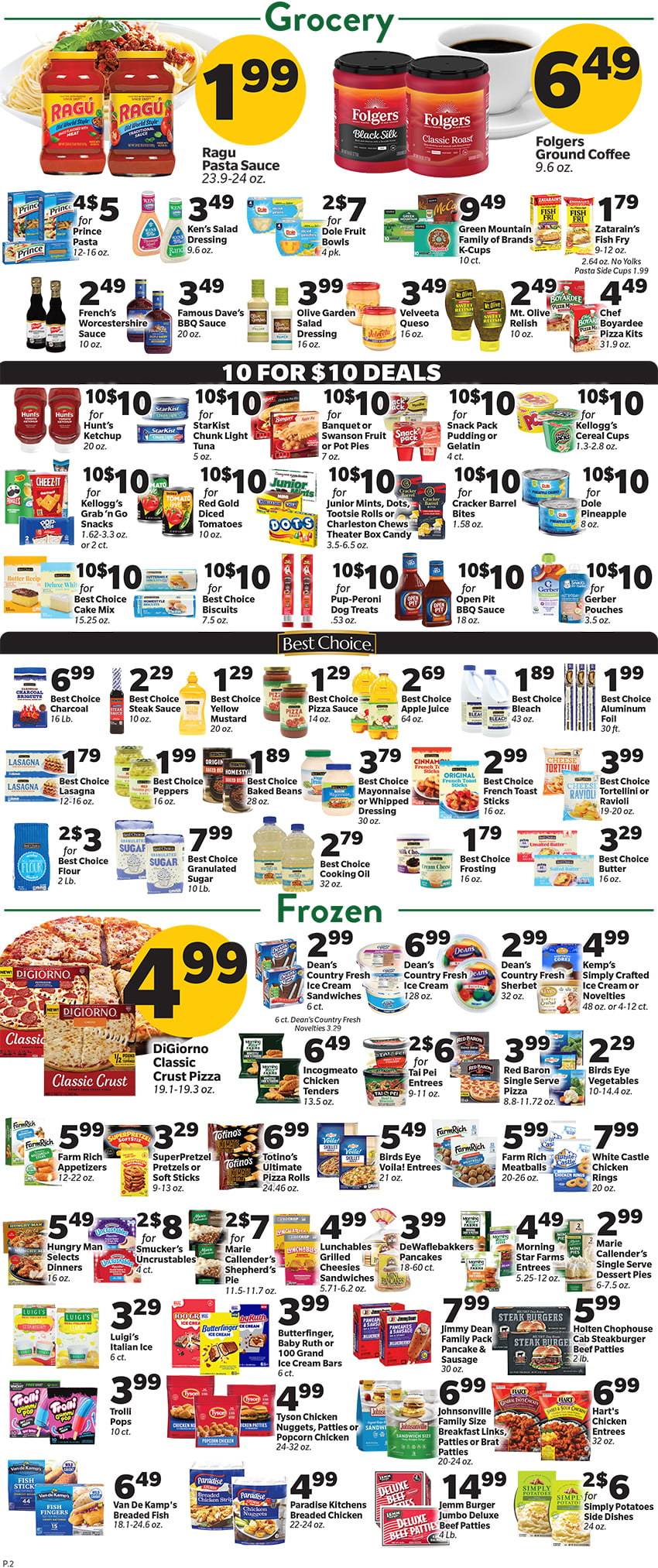 Weekly Specials