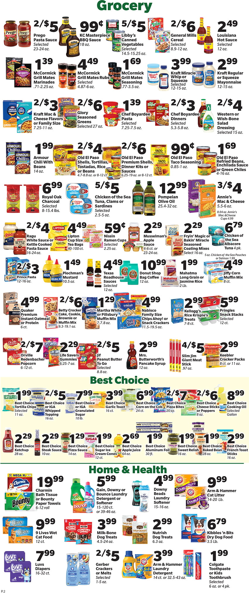 Weekly Specials
