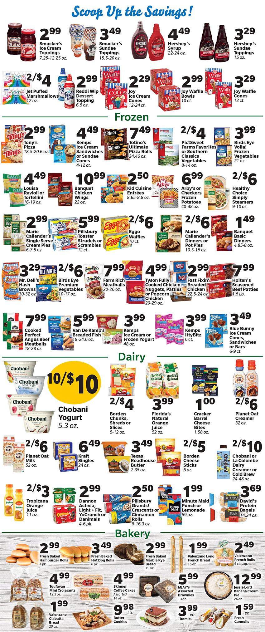 Weekly Specials