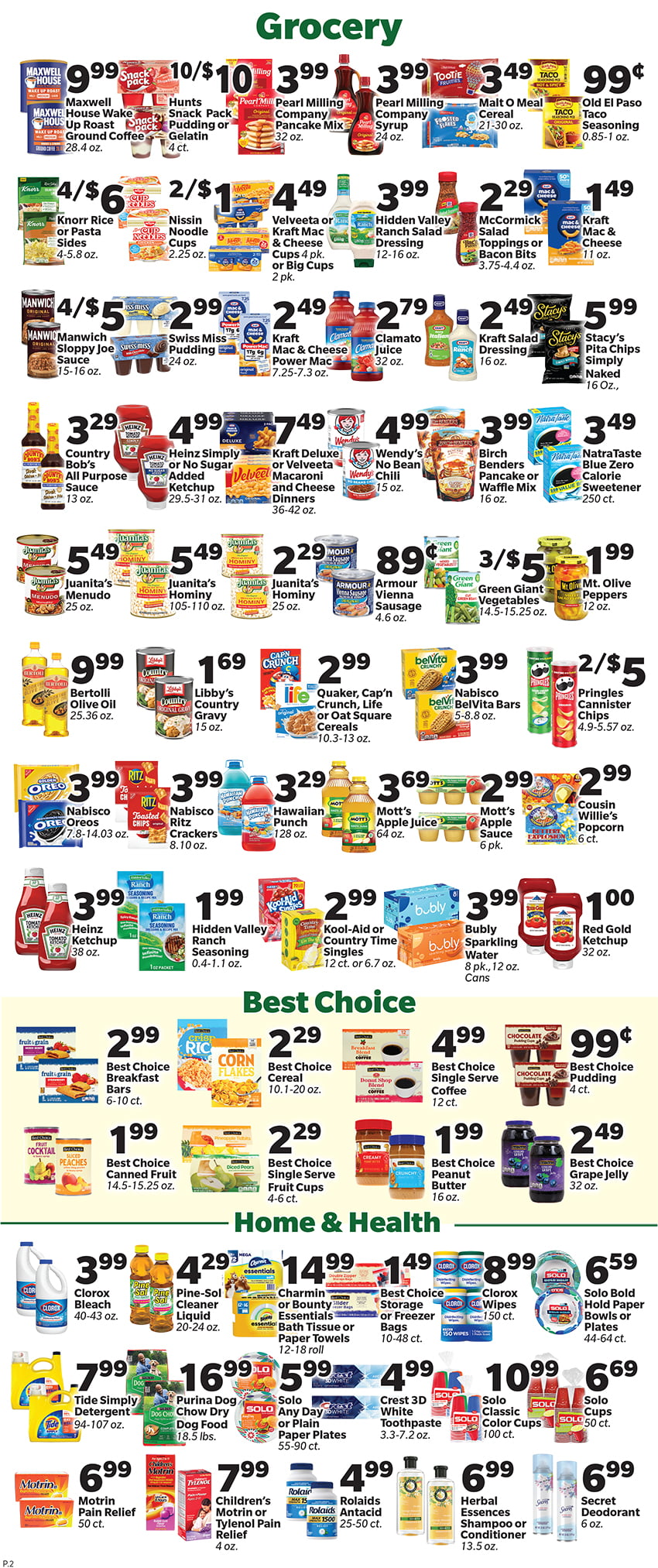 Weekly Specials
