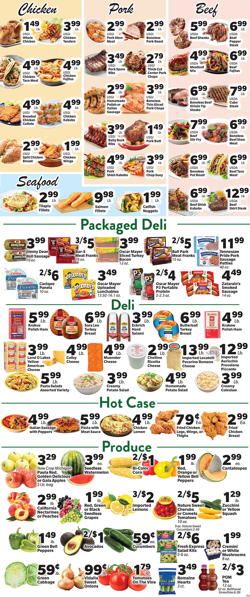 Weekly Specials