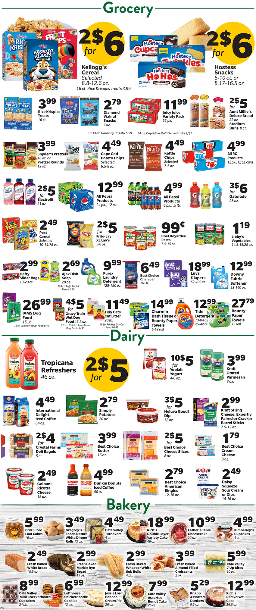 Weekly Specials