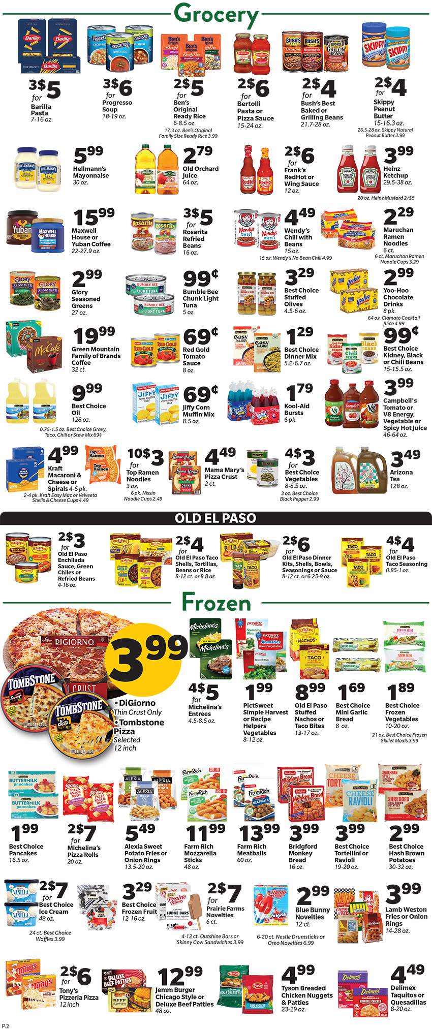 Weekly Specials