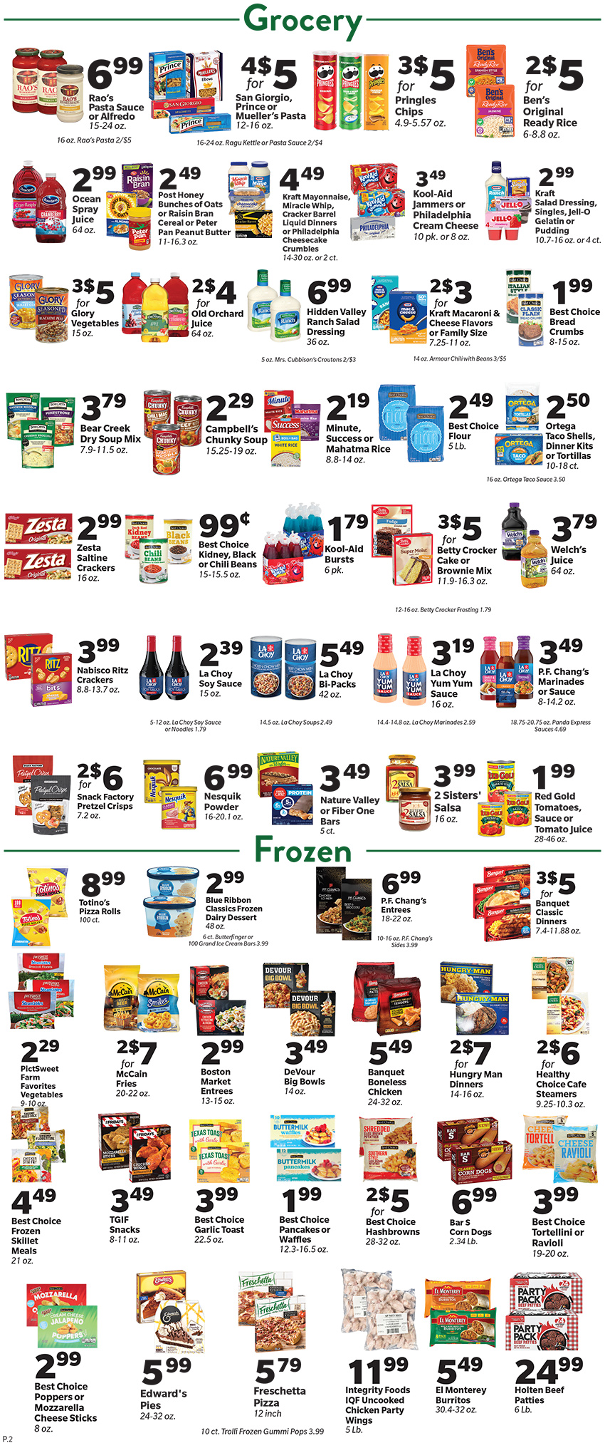 Weekly Specials