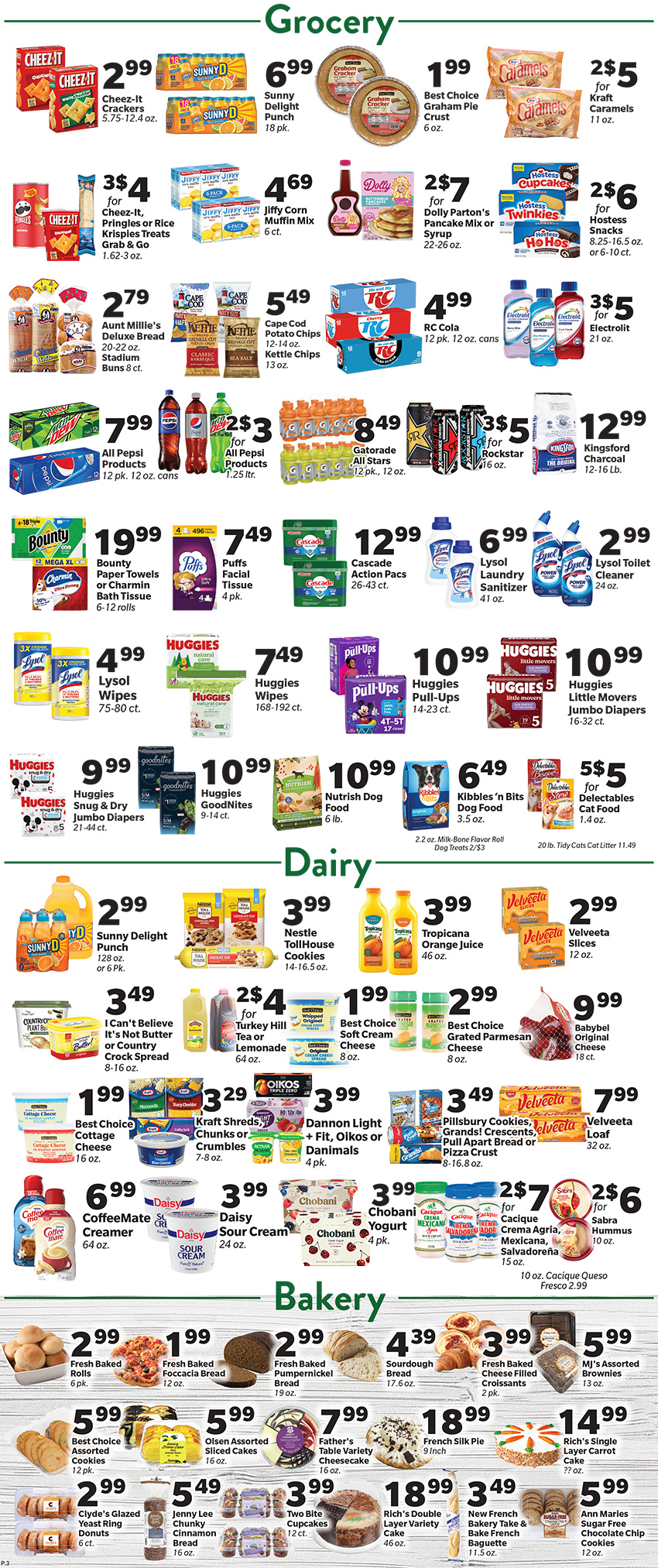 Weekly Specials