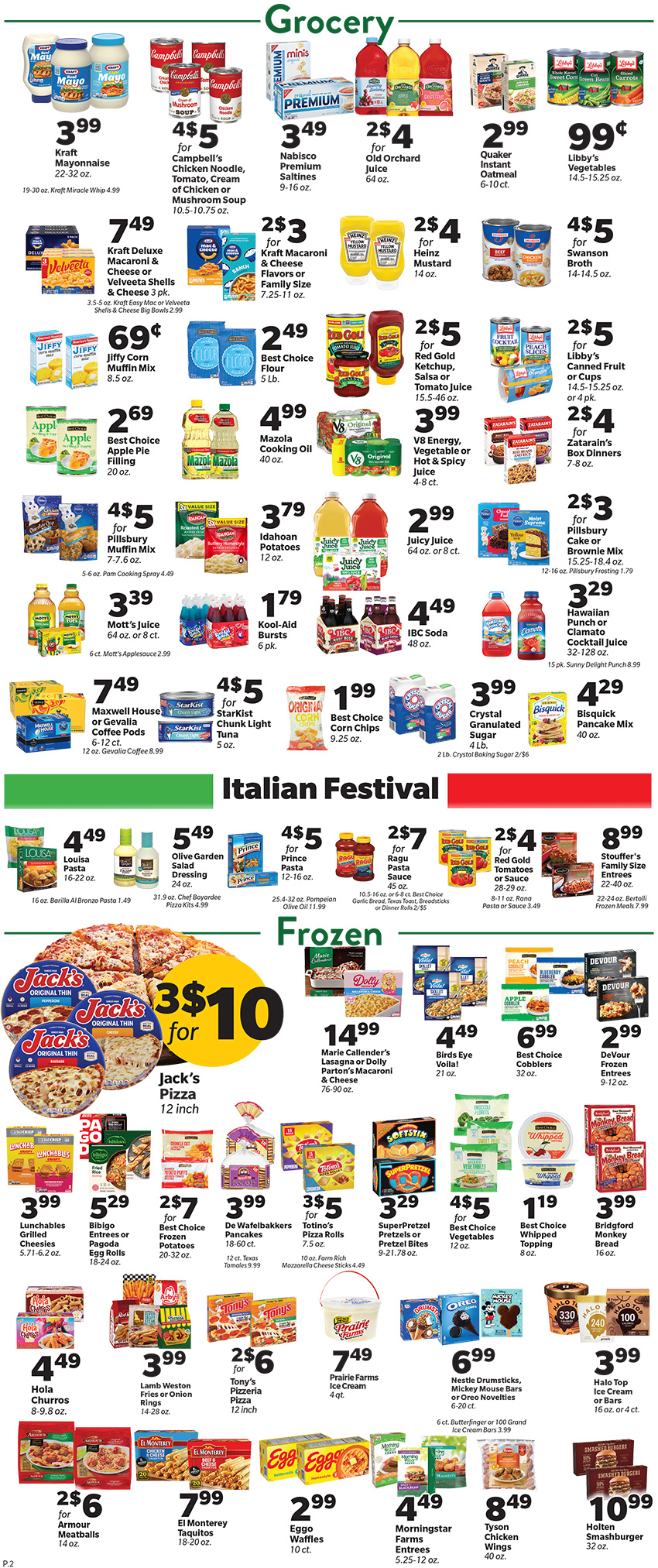 Weekly Specials