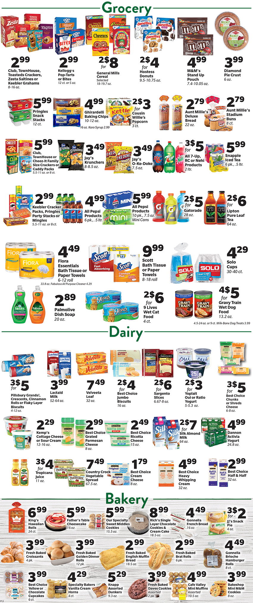 Weekly Specials